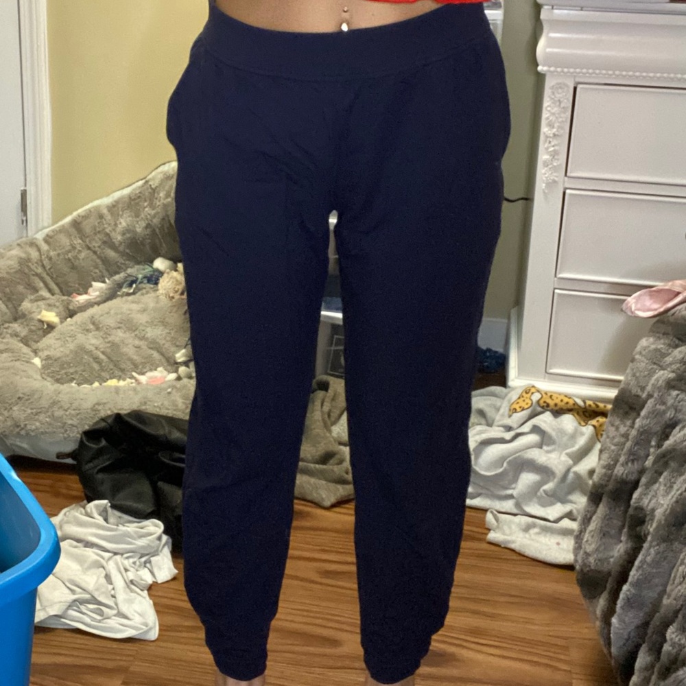 LULULEMON navy blue joggers
